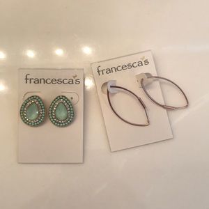 2 NWT Francesca’s Earrings